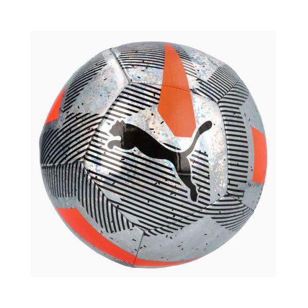 (Mis 5) Pallone PUMA Cage Ball (Silver-Arancione)…x